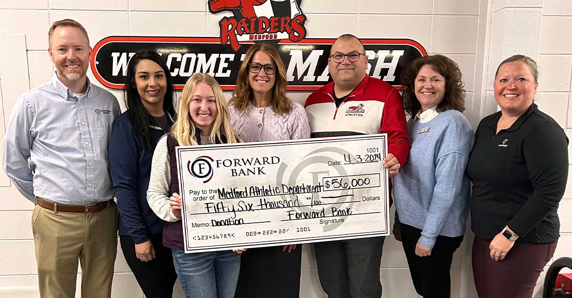 Forward Commits $56,000 to Medford Raider Hall Floor Updates